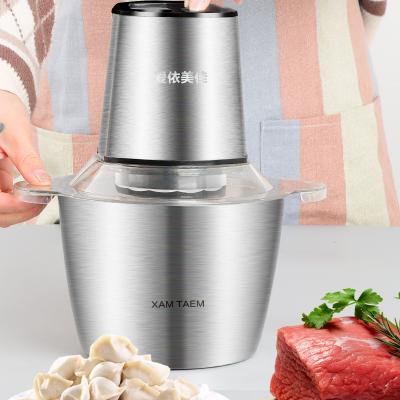 China High Efficiency 3L Stainless Steel Popular Home Use Electric Home Use Vegetable Processor Chopper Kitchen Grinder for sale