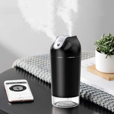 China Ultrasonic Desktop Ultrasonic Wireless Rechargeable Humidifier Battery Element Home Appliance Mini Portable Air Humidifiers for sale