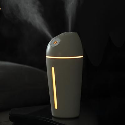 China 2021 USB Rechargeable LED Diffuser Amazon Auto Air-Waterless Car Mini Atomization Humidifier with LED Light for sale