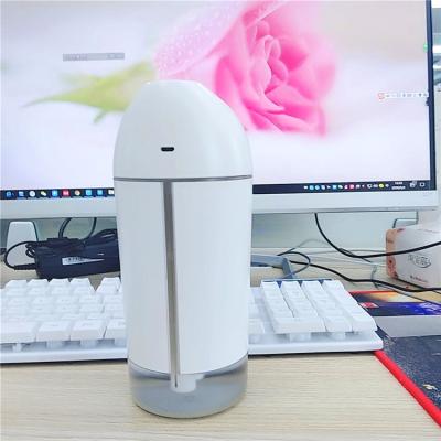 China Commercial Dual USB Cool Mist Rechargeable Mini Dual Mist Humidifier Ultrasonic Atomization for sale