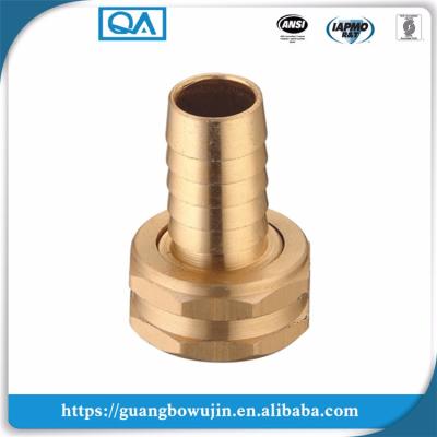 China Brass CNC Machining Garden Hose Thread Brass Female Rod In Water for sale