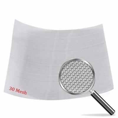 China Plain Weave China Suppliers Wholesale 30 Micron Stainless Steel Wire Mesh for sale