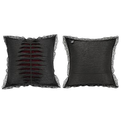 China PUNKRAVE Portable Luxury European Pillow Sofa Pillow Case Cover Cushion JZ-001ZT 50*50 for sale