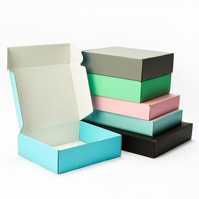 China Recycled Materials Factory Price Custom Logo Luxury Printed Eco Packaging Corrugated Cardboard Paper Mailing Boxes Paper Box for sale