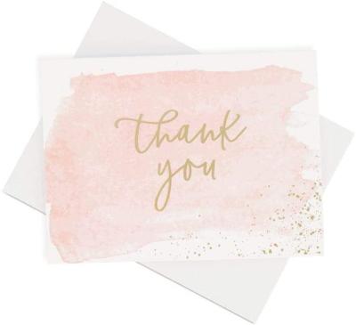 China Recyled Customized Colorful Paper Business Thank You Cards High Quality Custom Paper Cards Thank You Cards for sale