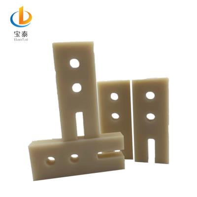 China Material of Construction Shops Source Manufacturer Produces Block Slider Nylon Guide PTFE Linear Plate Stem Tube for sale