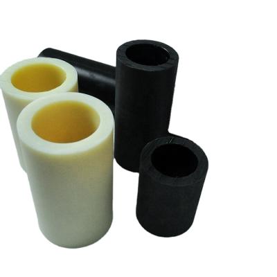 China 6 nylon PA6 nylon high strength extruded nylon pipe joint molded PVC white nylon pipe product, corrosion resistance for sale