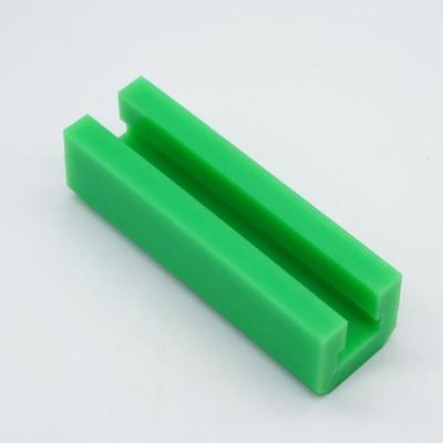 China Building Material CNC Conveyor Side Guide Stores Customized Chain Rail Nylon Uhmwpe Plastic Linear Guide for sale