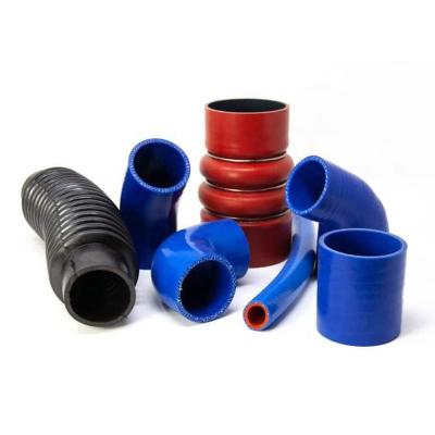 China Custom Car Silicone Radiator Hose with 0.3-2Mpa Pressure and 180 Degree Angle for sale