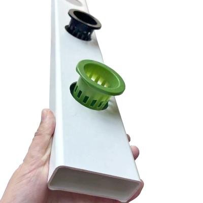 Chine NFT Plantes de culture par canal hydroponique PVC Pipe en plastique Poche pour une croissance optimale à vendre