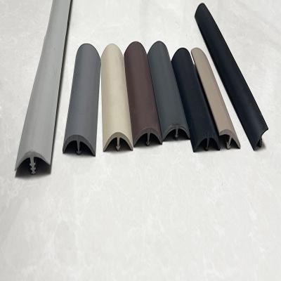 China Brown PVC Furniture Edging Strip for Cutting and Protecting Furniture for sale