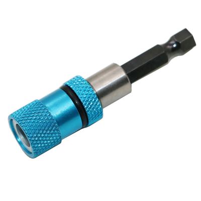 China Magnetic Hex Leg Drywall Screw Bit Holder Drill Screw Tool Quick Release Screwdriver Bit Holder A0032 for sale