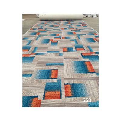 China Non-slip decoration home custom print luxurious hotel banquet room game floor wall to wall 3d wall mat for sale