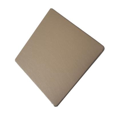 China Decoration ASTM JIS LE GB 304 Color 316L 2B Decoration Brushed Vibration Stainless Steel Sheet for sale