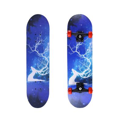 China Skateboards Four Wheel Beginner Maple Veneer Skateboard Adult Hot Selling Professional Skateboard for sale