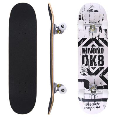 China Double warped key free skate board maple board outdoor pattern color hot sale 2022 shop for skateboards for sale