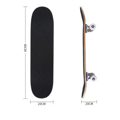 China Double Warped Skateboard Wholesale Custom Logo Pattern Color Size Board With Key Freestyle Skateboard for sale