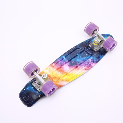 China Wholesale Custom Deformed Single Logo Heat Transfer Pro Skateboard Deck Pad Board For Kids Children for sale