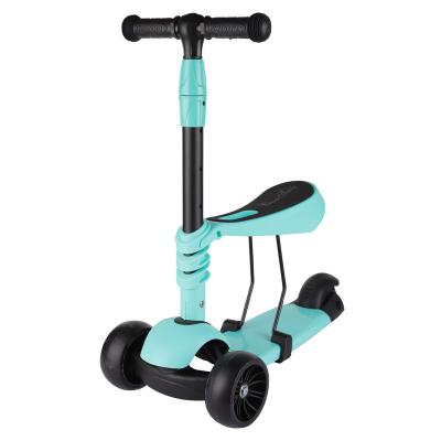 China White Cheap Wholesale Instant Baby Scooter Children s Double Wheel Handle Scooter Widened Foldable Kick Scooter For Child for sale