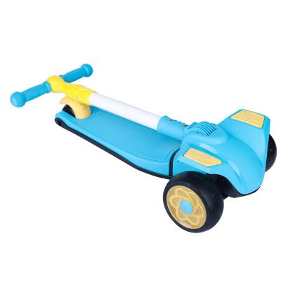 China PU Wheel Instant Cheap Price Kids Scooter 3 Wheel Children Scooter Widened Foldable Kick Scooter for sale