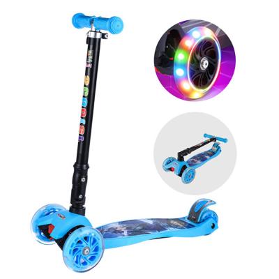 China Foldable Portable 3 Wheels Kid Child Scooter With Seat Kids Kick Scooter for sale