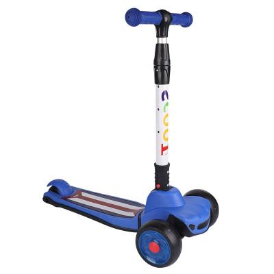 China Hot Selling Kid Kick Scooter With Three PU Wheel And TPR Handlebar Handle For Kids for sale