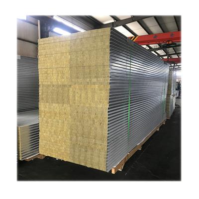 China Industrial Cheap Price Rock Wool Board Clean Room Panel Manufacturer For Clean Room Project for sale