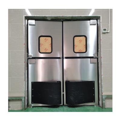 China High Efficient Industrial Stainless Steel 304 Sheet Clean Room Soundproof Double Door For Clean Room for sale