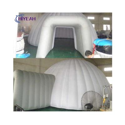 China Portable Inflatable Dome Tent Oxford Fabric Or PVC Tarpaulin Air Conditioning Event Appearance Party Tent Outdoor for sale