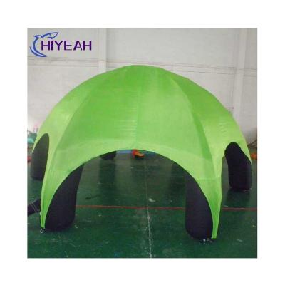 China Cheap Promotional Event Spider PVC Tarpaulin Or Oxford Cloth Inflatable Spider Dome Tent Custom For Sale for sale