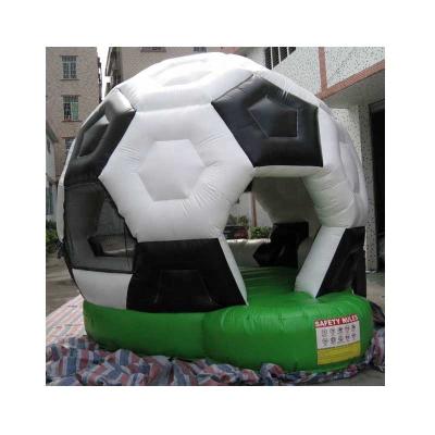 China Giant Bouncy Castle Character Inflatable Football Waterproof Flame Retardant UV Protective Dark Balls With Blower For Sale for sale