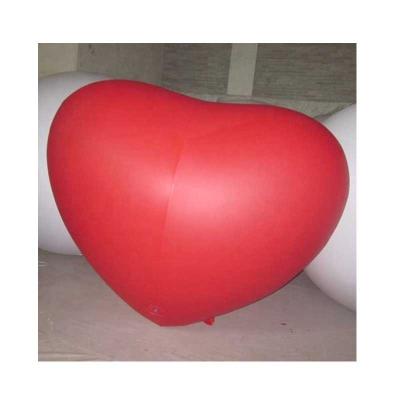 China 0.18mmPVC Inflatable Activity Promotion Heart Shape Model Airtight for sale