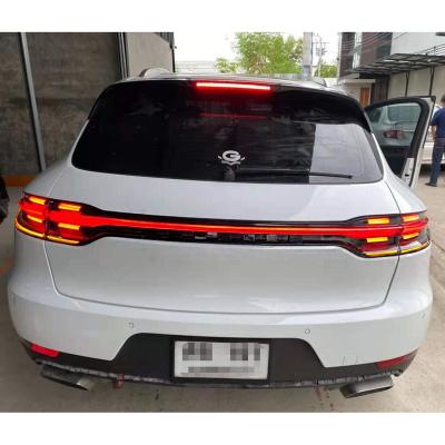 China Plastic Body Kit Include Rear Trunk Door Taillights For Porsche Macan 2014-2017 Upgrade To 2018-2021 Model for sale