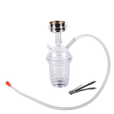 China Wholesale cheap custom acrylic hot sale hookah shisha cup acrylic for travel hookah shisha hookah mini portable cup car for sale