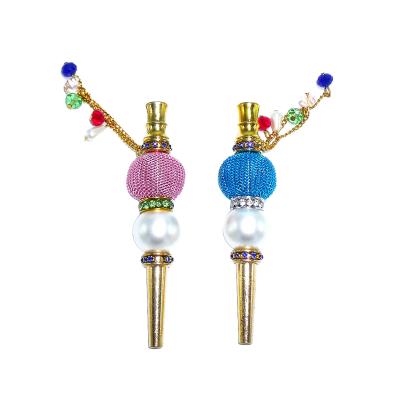 China Wholesale cheap aluminum zinc alloy/aluminum hookah mouth piece shisha mouth piece metal jewelry hookah mouth tips for sale