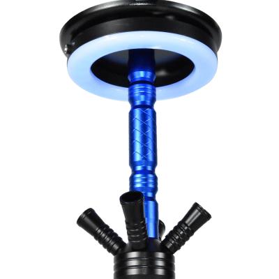 China New Design Hookah Accessories Hookah Accessories Shisha 6inch LED Light Round Shape Ring Plastic Base For Hookah Shisha for sale