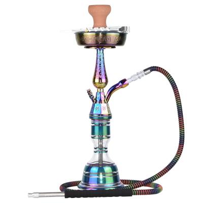 China Factory hot sale zinc alloy in stock smoking mamoon luxury zinc alloy hookah shisha khalil hookah egypt egyptian glass shisha for sale