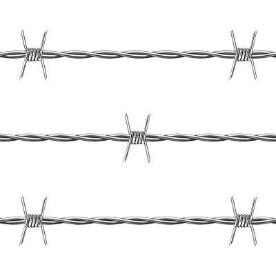 China Wholesale Galvanized Price Traditional Twist Barbed Wire Fence Roll Design Barbed Wire For Garden Or Farm for sale