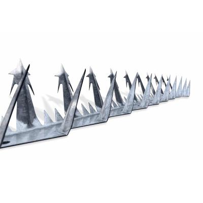 China Modern Galvanized Steel Anti-Climb Wall Spikes Metal Anti Climb Fence Security Spikes for sale