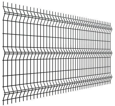 China Easily Compiled Eco Friendly Fence Designs PVC Coated 3D Curved Welded Wire Mesh Fence For Sale for sale