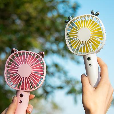 China Mini Protable CYNRIN Hand Fan and Light with USB for sale