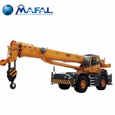 China Mafal 50t  with jib boom cumins engine  Rough Terrain Forklift Crane Rt50 for sale