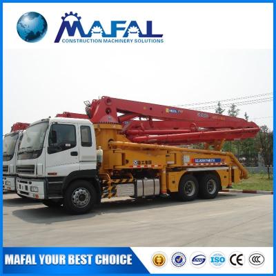 China MAFAL 38m 42m small Truck Mounted Concrete Truck Pump for construction building for sale