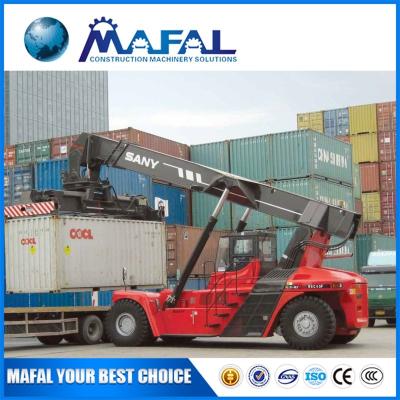 China MAFAL manufacture new 45 ton container reach stacker, container handlers price for sale