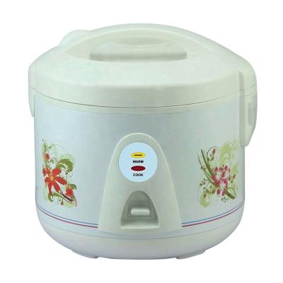 China Low Power Consumption Wholesale Home Electronics Kitchen Appliances Rice Cooker Luxury Easy Electric Rice Cooker Small Operation1.8L White Shell for sale