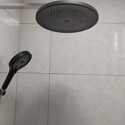 China Without Diverter 10inch Large Rainfall Shower Head Plastic Overhead Shower Bathroom Shower for sale