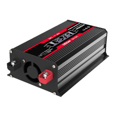 China 4000W 12V 220V Converter Sinus Auto Inverter with Charger LCD Display Solar Power Bank Supplies for EU UK Plug Power Inverter 20x11.2x5.6cm for sale