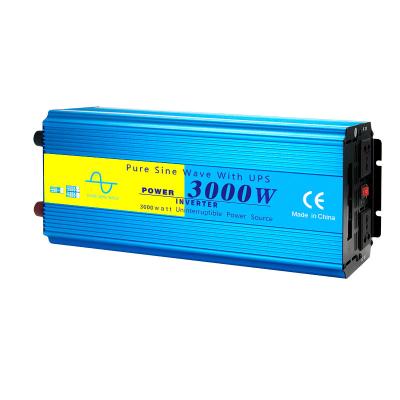 China 3000W/6000W DC 12V  converters Pure Sine wave Inverter power inverter for wholesale Converter Transformer Solar Inverter 39x18x14cm for sale