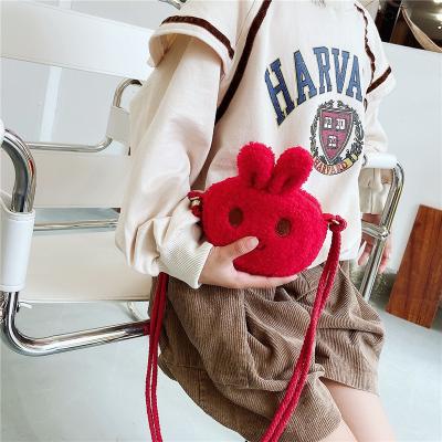 China 2021 High Quality Hip-Hop Toddler Girl Clips Children's Lambswool Bag Girl's Purse Children's Handbags For Children for sale