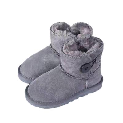 China Winter Round Ankle Warm Little Girls Snow Boots for Baby Girls Kids Children Boys for sale